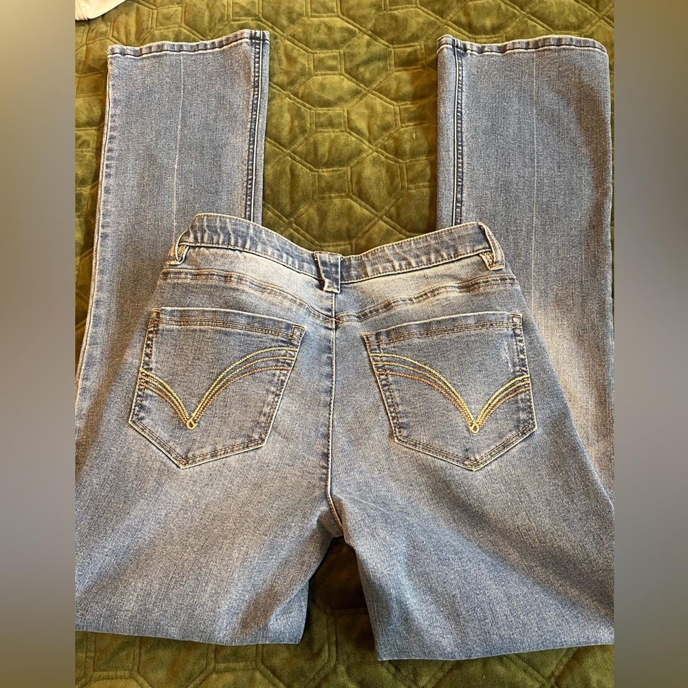 Democracy Light Blue Straight Leg Jeans, NWOT